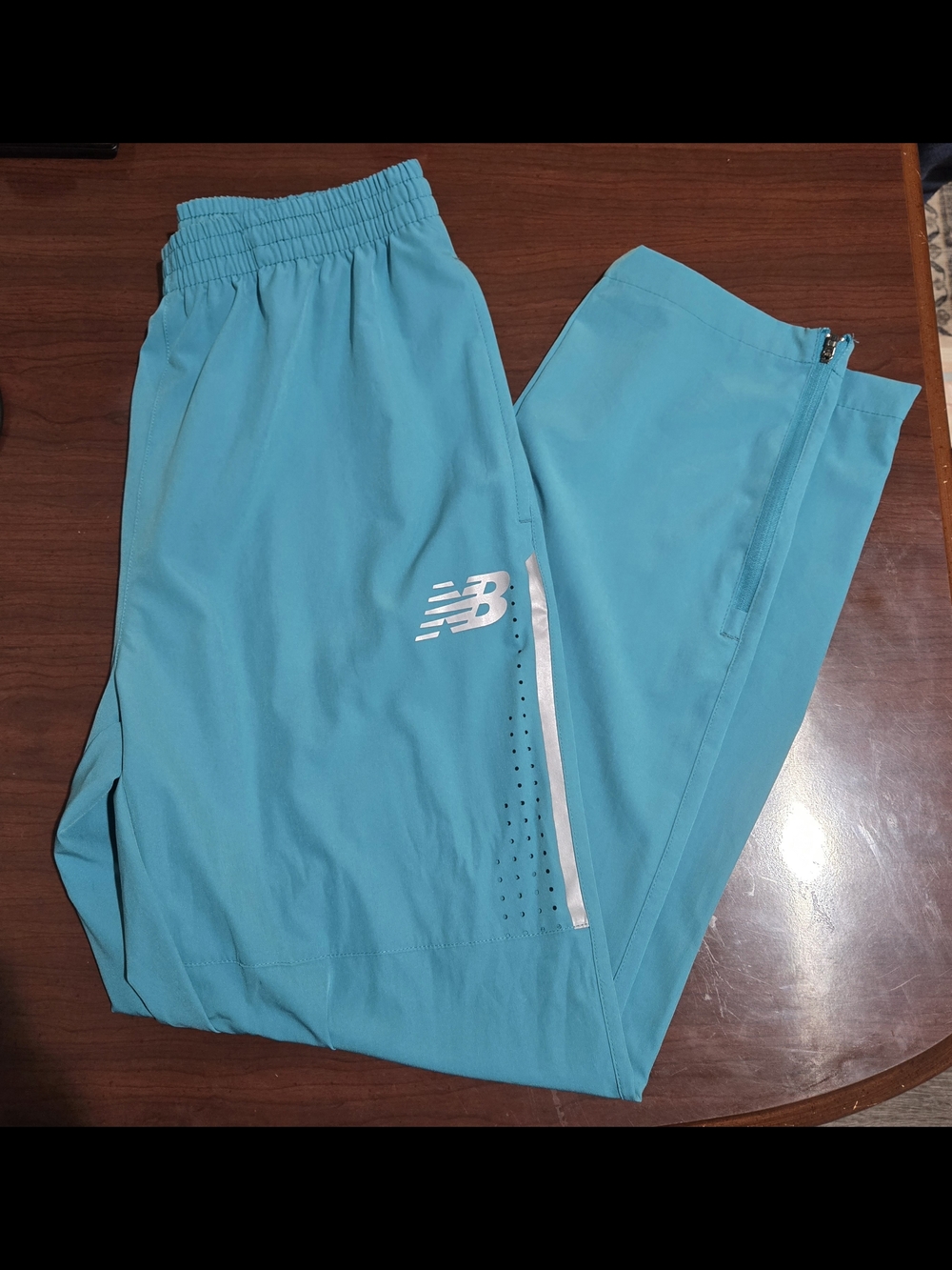 New Balance Men’s Teal Athletic Track Pants
